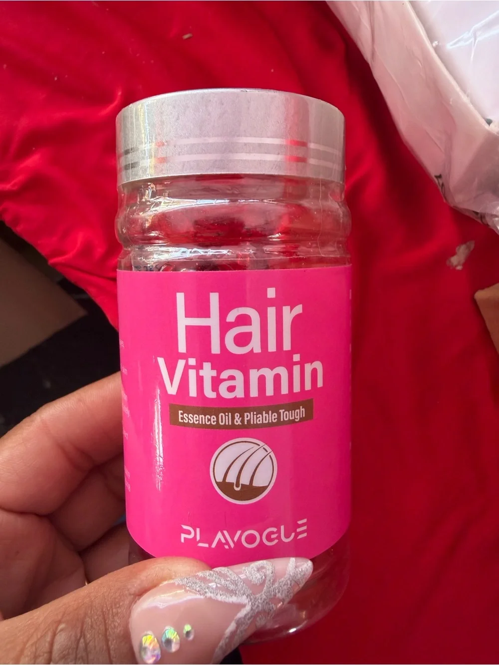 Vogue Pink Hair Vitamin Essence Oil